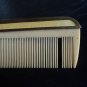 vintage comb, yellow enamelled