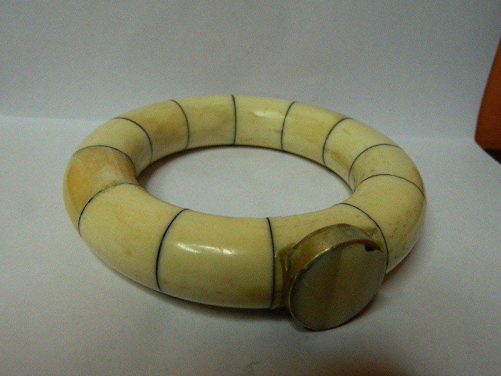 vintage bone  Bracelet  probably Hindu