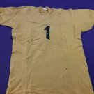 antique yellow soccer jersey Goalkeeper  football shirt cotton