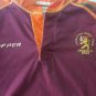 old cotton Red  Rugby  jersey Newman 2003 XL