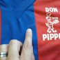 old rare soccer Jersey cotton Paraguay similar colors to cerro porteño with 8
