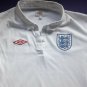 old soccer white  Jersey  England umbro  cotton similar