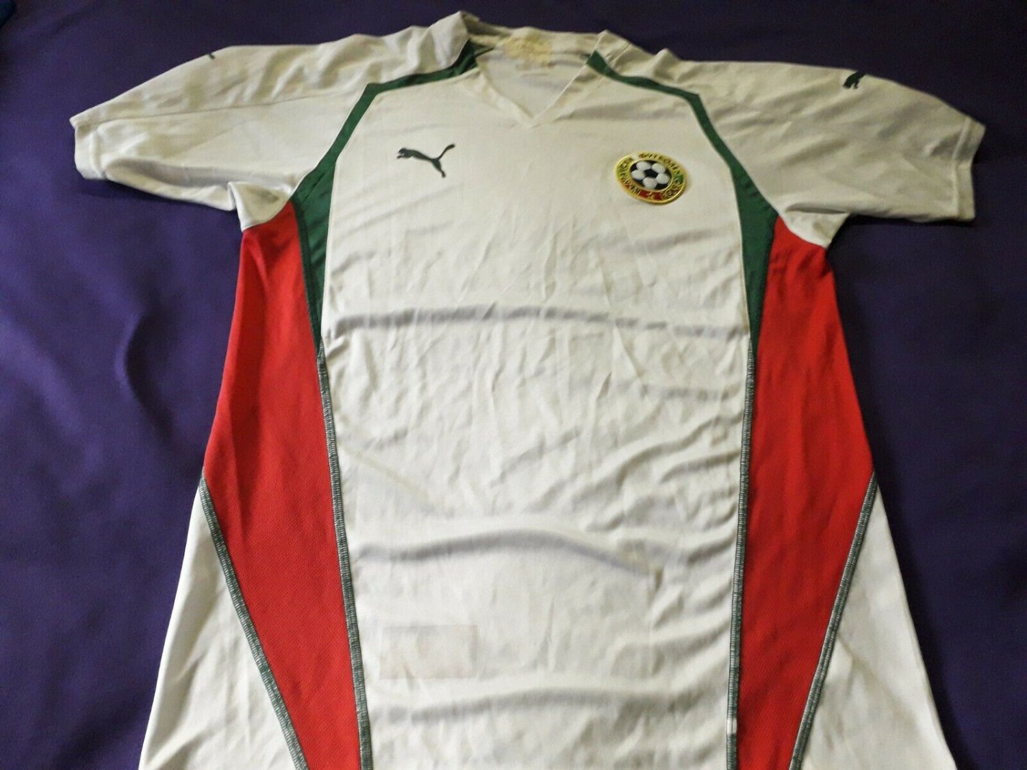 vintage old soccer  Jersey , Bulgary Puma Brand