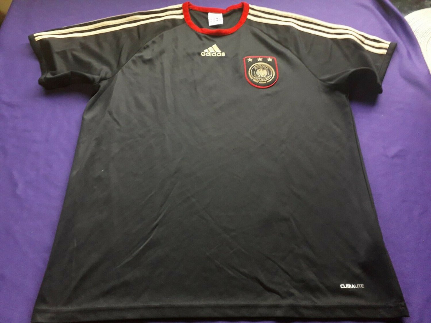 old alternative black soccer  Jersey  Germany  orig  china