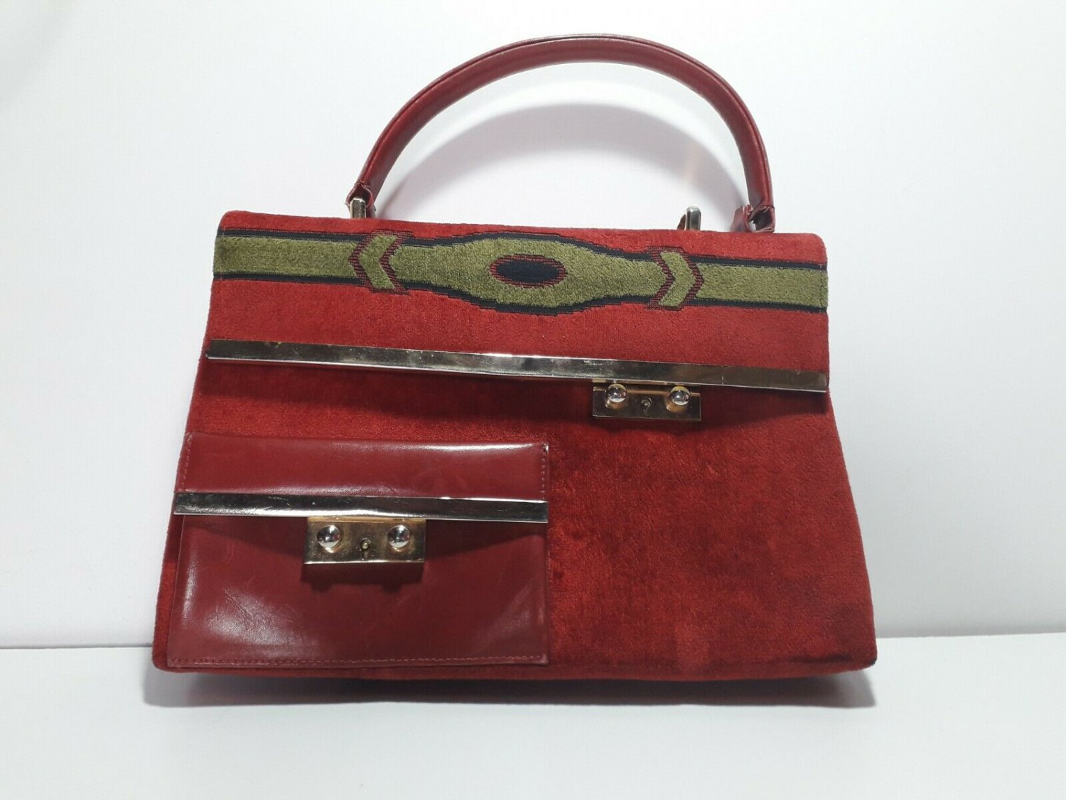 vintage art deco Authentic bag Cesane Piccini Original.  made in italy