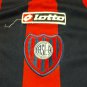 old soccer Jersey camiseta San Lorenzo signed player  Romero, Rivero,Argentina