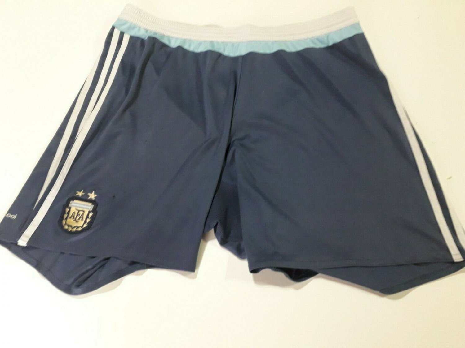 old soccer  short  AFA. Argentina   aprox. original  Aero BLu size XL