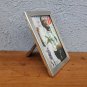 vintage old  decorative silver plate  picture frame