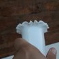 Antique Glass, Old Violet Opaline White color