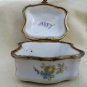 antique Frech  porcelain Trinket box Sevres