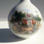 vintage  Rare Old Chinese Porcelain Bottle with Landscape
