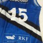blue  jersey hockey CArrasco Uruguay player 15
