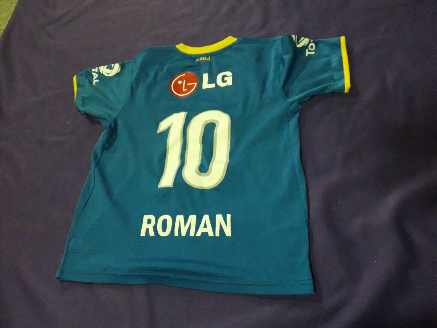 Fantasy old  Jersey t-shirt Boca juniors 10 Roman Riquelme  Argentina
