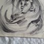 Drawing on paper , Nelly Alvarez  Argentine Artist 1962