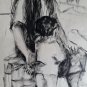 Drawing on paper , Nelly Alvarez Argentine Artist 1957