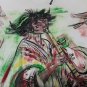Original drawing on paper  argentian  artist Elena Castellanos   77