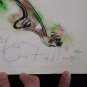 Original drawing on paper  argentian  artist Elena Castellanos   77