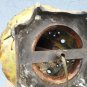old vintage ceramic table lamp with bronze 60s approx