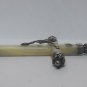 vintage old silver cross and mother of pearl