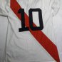 rare  soccer jersey River Plate  Argentina  (Baby Futbol)  with 10