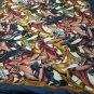 vintage authentic Compaigne Internacional Expr&Atilde;&copy;ss -  handkerchief  scarf  Silk