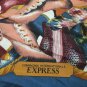 vintage authentic Compaigne Internacional Expr&Atilde;&copy;ss -  handkerchief  scarf  Silk