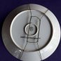 old dish  old porcelain plate with impression of the painter castagnino  Argenti