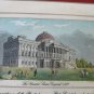 old engraving , the united States Capitol 1827 - dreisonstok
