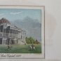 old engraving , the united States Capitol 1827 - dreisonstok