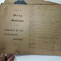 old magazine  Boca Jrs  Club 1943 collection details,   Argentina