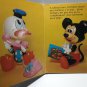 Old Children's Book Mickey's Birthday, 1980s in spanish