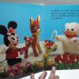 Old Children's Book Mickey's Birthday, 1980s in spanish