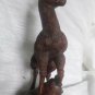 old important wood carved with glass eyes- deer figure - black forest??