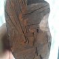 old important wood carved with glass eyes- deer figure - black forest??