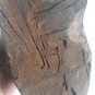 old important wood carved with glass eyes- deer figure - black forest??