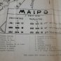 Old Military Sketch Battle Maipú Argentina Consult Stock
