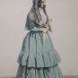 French lithographs customs america 1800 Hastler 63 porteña lady of the Argentina