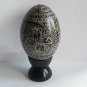 Russian lacquer egg hand painted