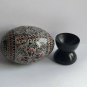 Russian lacquer egg hand painted