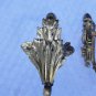 2 Pair Antique French  Ormolu Gold Tiebacks Hooks for Curtains Drapes
