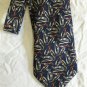 Salvatore Ferragamo. vintage tie original. 100 % Silk blue color