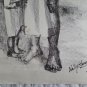 Drawing on paper , nelly Alvarez Argentine Artist 1961