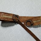 Saddle Belt, Gauchesca Brown leather Made in Argentina