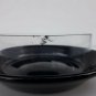 vintage Old art deco Cheese, candy, art deco glass
