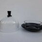 vintage Old art deco Cheese, candy, art deco glass