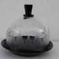 vintage Old art deco Cheese, candy, art deco glass