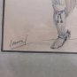 GAUCHO ARGENTINO Original drawing on paper argentian artist Alejandro Lanoel