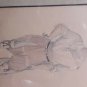 GAUCHO ARGENTINO Original drawing on paper argentian artist Alejandro Lanoel