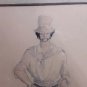 GAUCHO ARGENTINO Original drawing on paper argentian artist Alejandro Lanoel