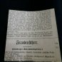 old engraving print Wilhelm II last German Emperor (Kaiser  extracted  of 1895